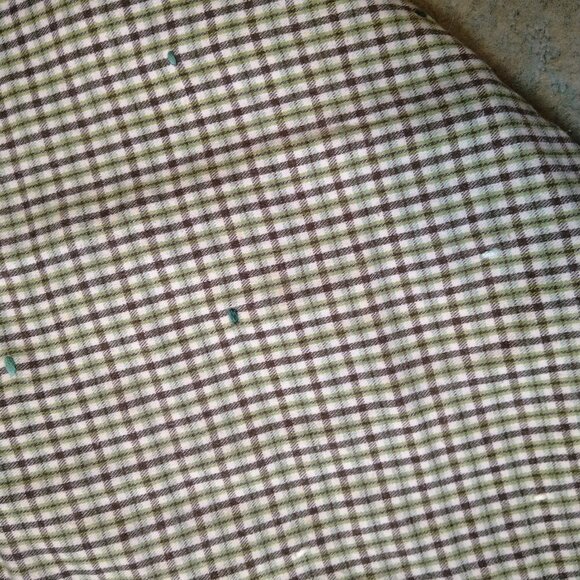 HANDMADE PATCHWORK BLOCK BABY QUILT 28X44 INCHES MULTICOLORED - Picture 5 of 5